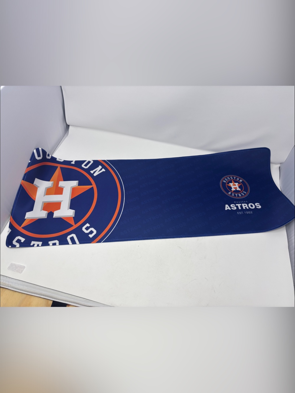 New Houston astros Blue and Orange Fan Desk Mat gaming pad workstation